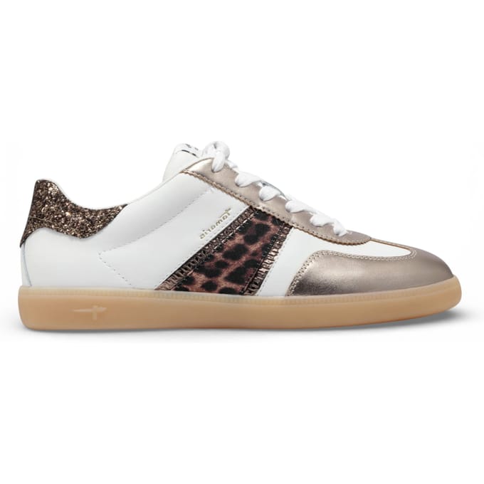 Tamaris Leopard - maat 39 - Sneakers wit Synthetisch - Dames