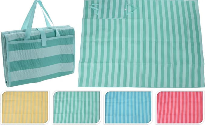 Strandmat PP 200x150 cm roze