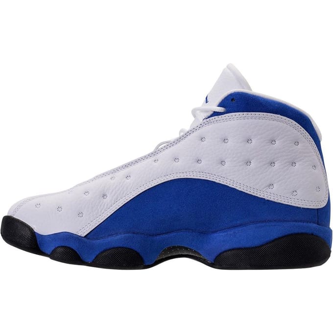 Jordan 13 Retro Blanc Hyper Royal Noir PS 414575-117 12C gray