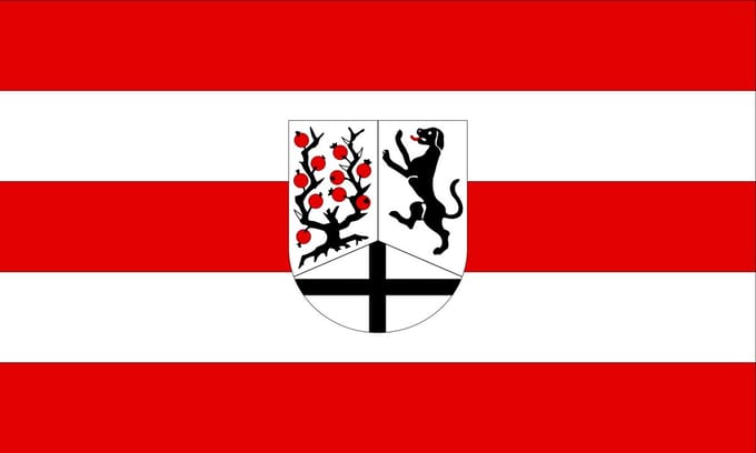 Vlag Delbrück 100x150cm