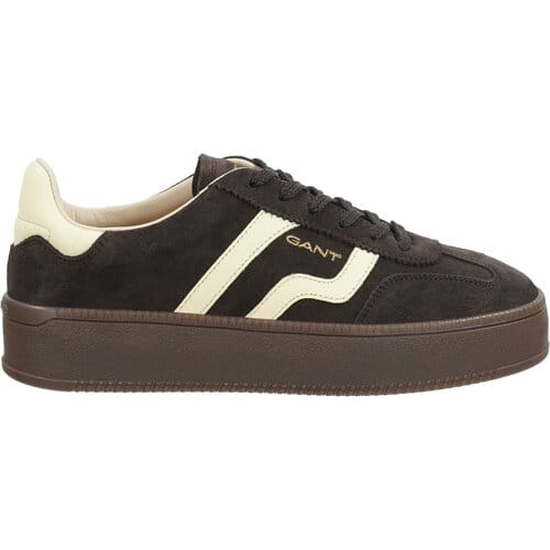 Sneakers van echt rundleer model 'Cuzmani'