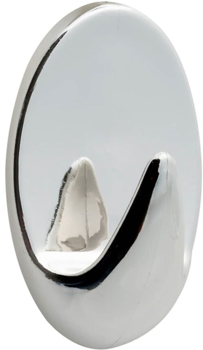 Tiger Haak Oval L Chroom 3 stuks