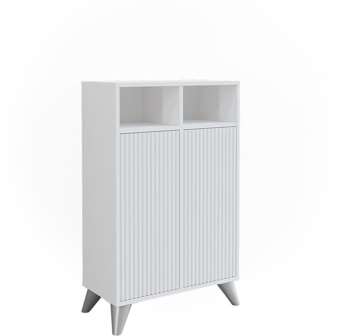 Vicco Leano Midikast – 60 x 97 cm met 2 deuren Wit