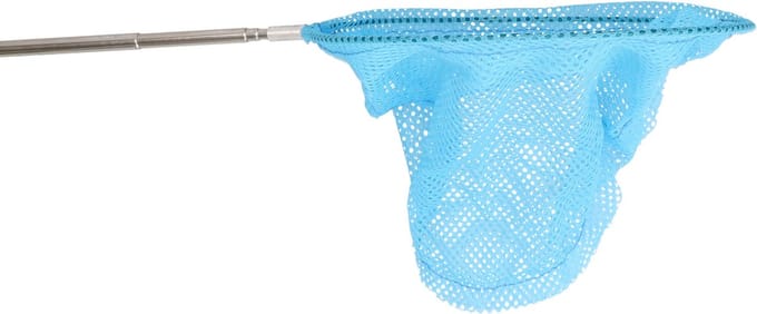 Benson Telescopisch visnet - blauw - schepnet - metaal - 38 tot 86 cm