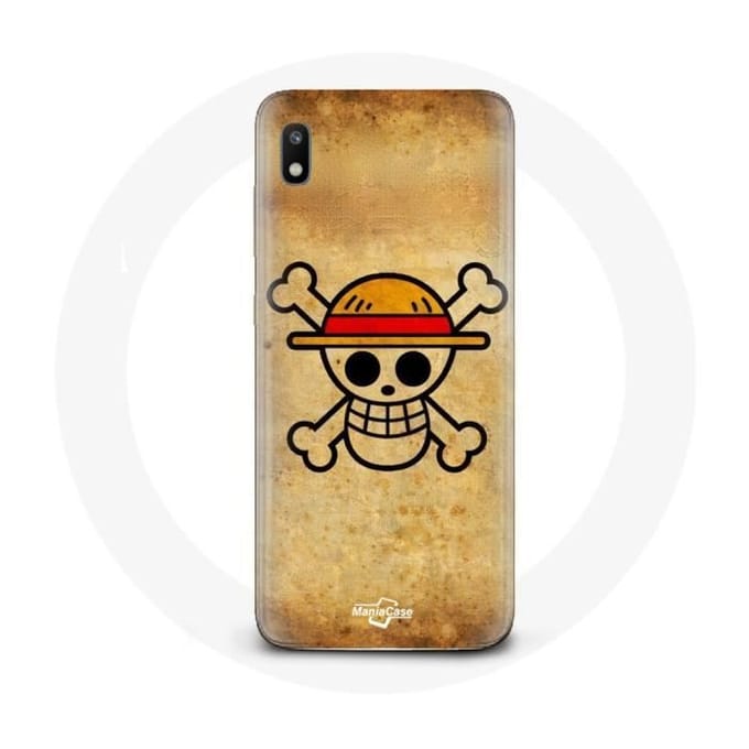 Hoesje voor Samsung Galaxy A10 One Piece Manga Skull