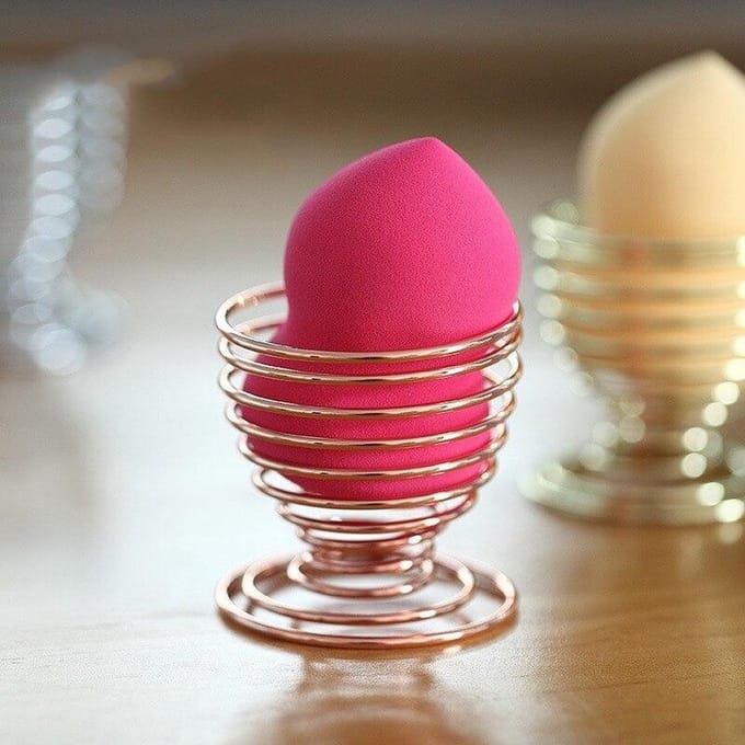 Make-up organizer-cosmetische Make Up sponsje houder-Blender spons voor make-up Bladerdeeg Display-Sliver