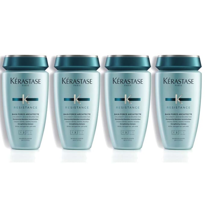 Kérastase Résistance Bain Force Architecte 4x 250ml - 1000ml