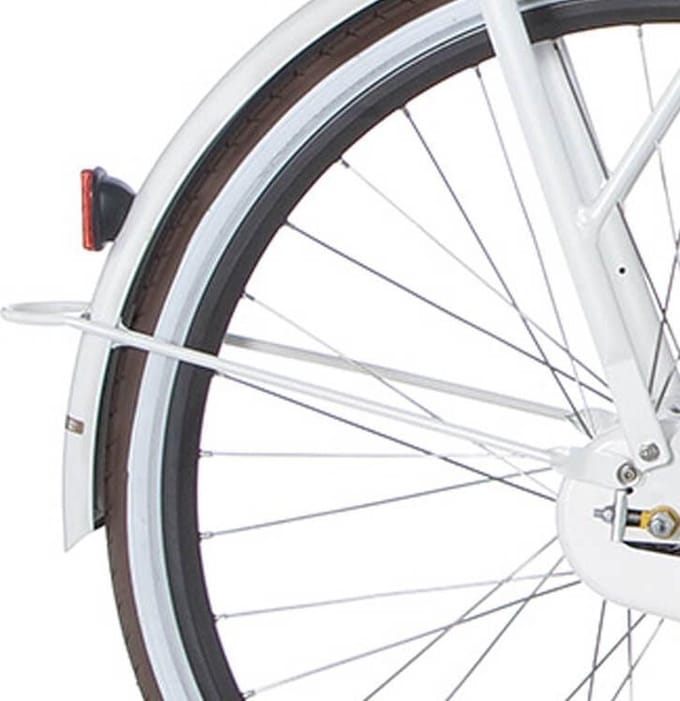 Cortina Spatbordstang achter 28 E-U4 white pearl