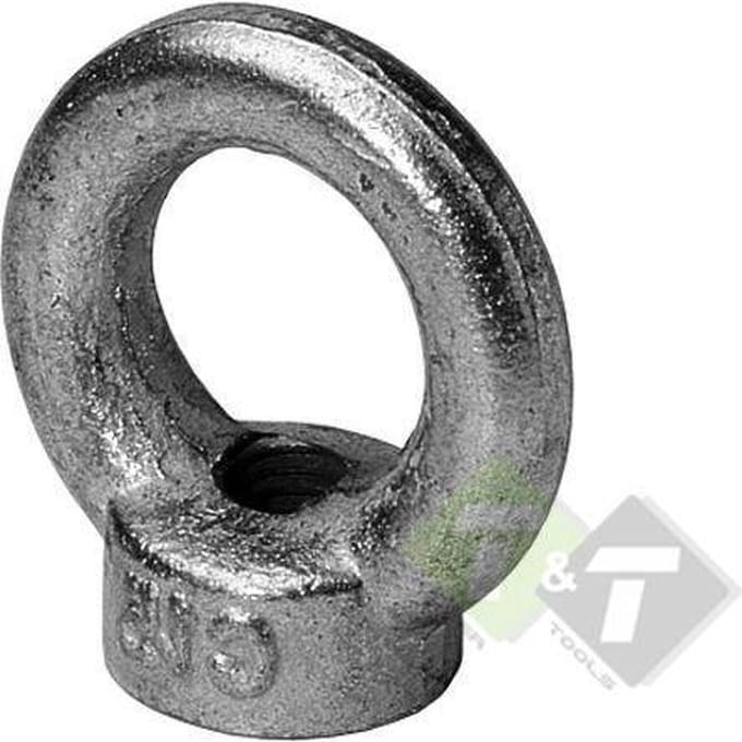 m12 oogmoer wll last 340kg - schroefoog - ringschroef - trekoog - schroefbare hijsoog - lastoog - bindoog schroefbaar