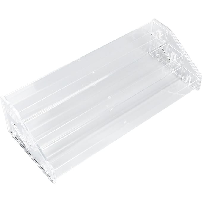 3-laags oogschaduw palet organizer transparant ruimtebesparend parfum display nagellak houder voor white
