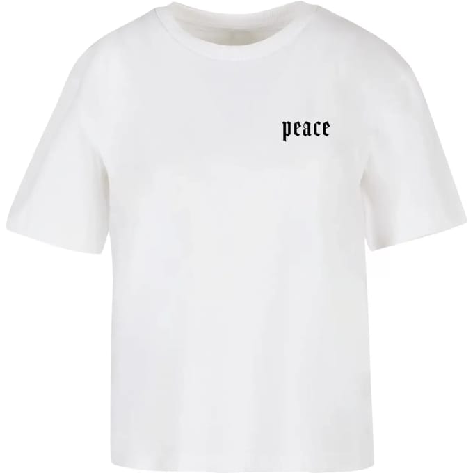 Dames-T-shirt Miss Tee Peace Hand