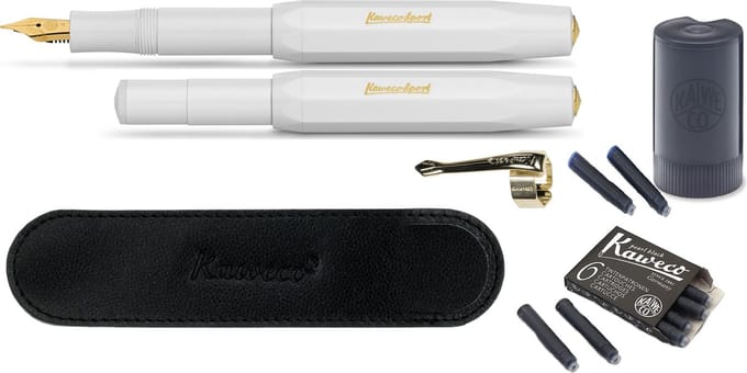 Kaweco Cadeauset (5delig) Sport Classic Wit - Medium
