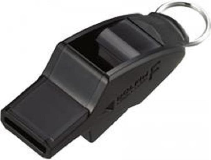 Molten Dolfin F fluit met vinger grip - zwart/zwart