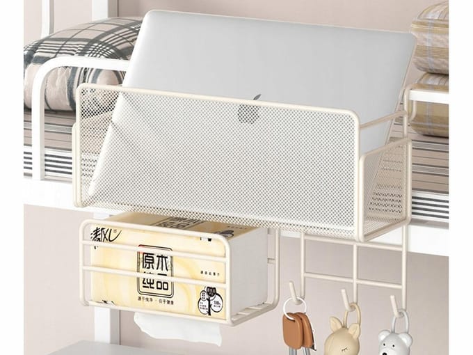 Pingyang Organizer - Wandrek - Met Haken - Loft stijl - 37cm