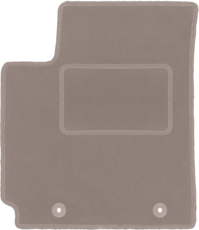 Beige bestuurdersmat voor: Kia Picanto II JE hatchback (2011-2017)