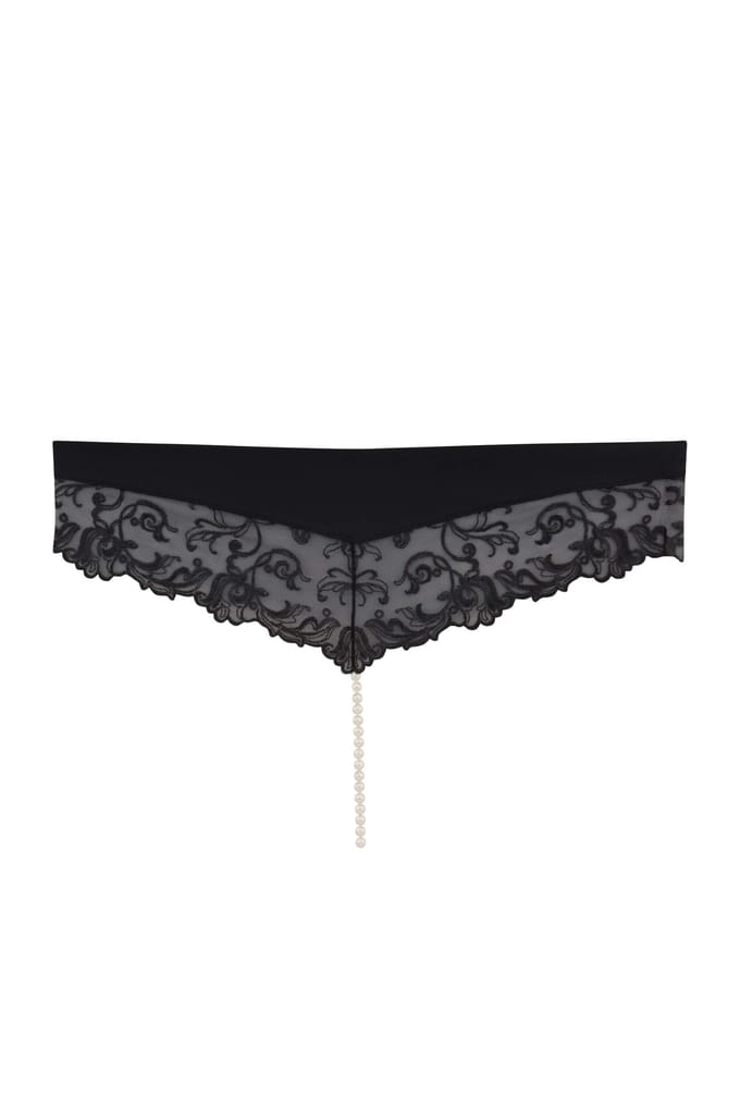 Bracli | Vienna Slip Parel String Set | Erotische Lingerie Maat Plus