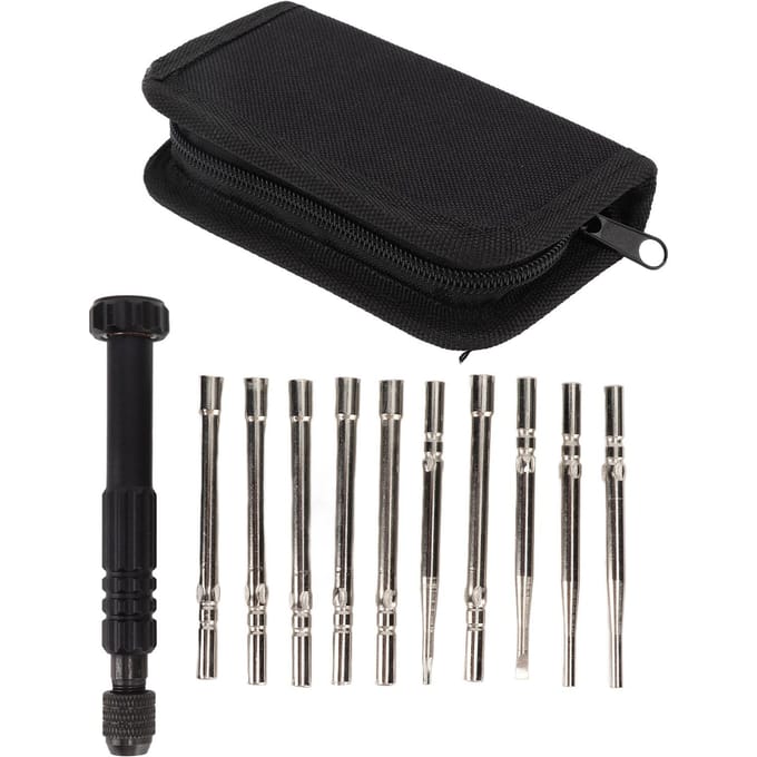 10 Stuks Carburateur Afstelgereedschap Set voor Algemene 2-Takt Kleine Motor Carburateur Afstellen black