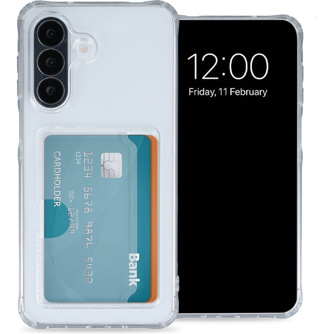 imoshion Softcase Backcover met pasjeshouder voor de Samsung Galaxy A27 (5G) - Transparant