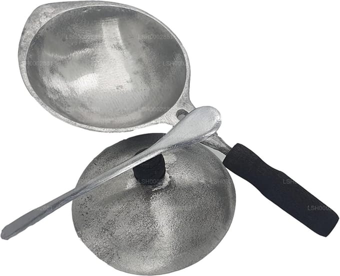 Aluminium Hopperpan met Deksel - 15cm - Groot voor Koken en Bakken