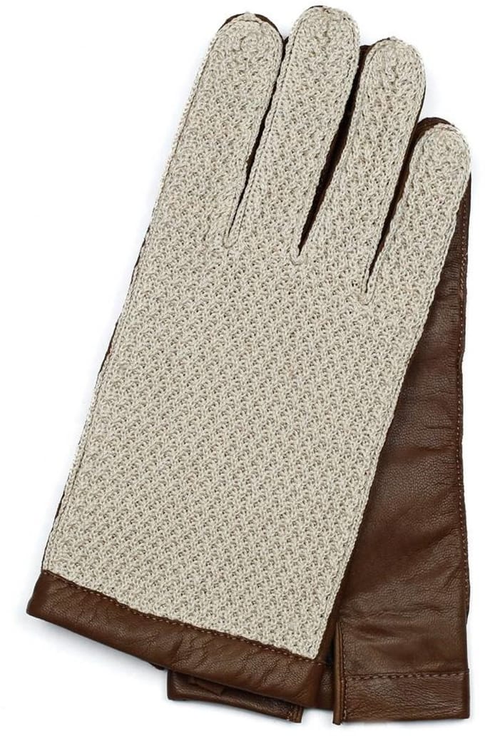 Laimbock Harvard Handschoen Cotton crochet ongevoerd - 9