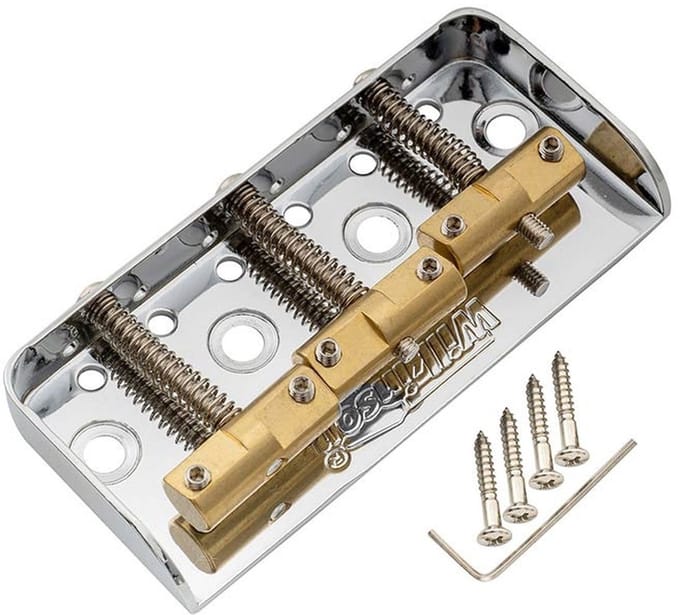 Gitaar brug-staartstuk Wilkinson B-WTBS-C Teaser chroom