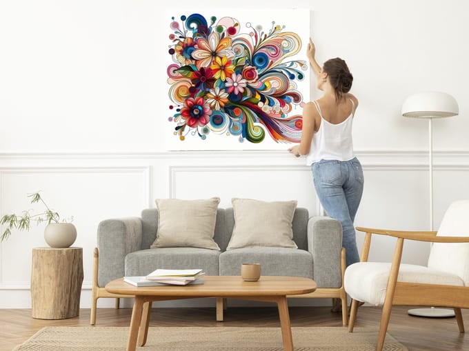Kunstprint | Wanddecoratie | Dibond | 30 × 30 cm