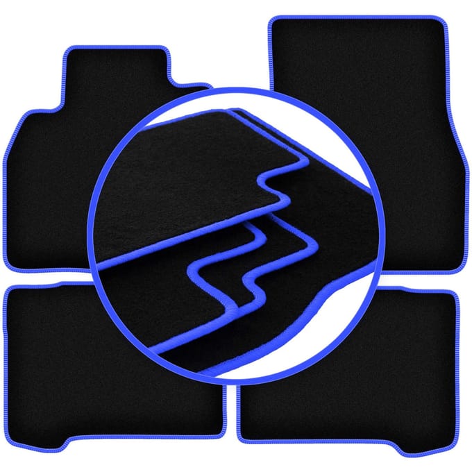 CARLUX-BLUE automatten voor: Mitsubishi Grandis minivan (2004-2010)