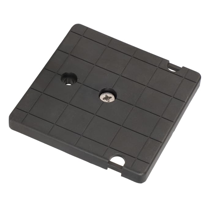 Support de Montage Sondeur Plaque GPS Caméra Universel Kayak Bateau de Pêche Accessoires black