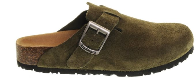 Clog Khaki Suede Bionatura maat 38