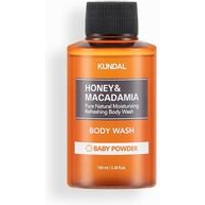 KUNDAL - Honey & Macadamia Pure Body Wash Mini - 3 Types White Musk