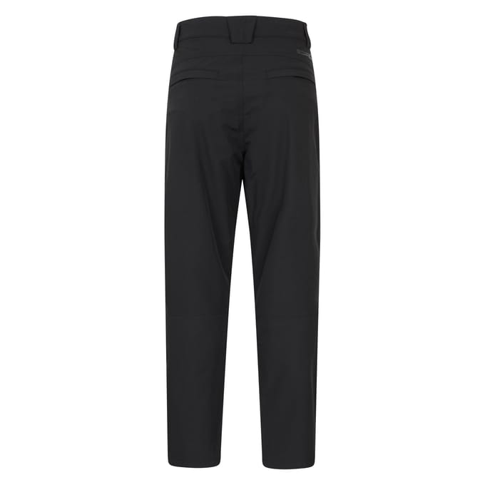 Mountain Warehouse Heren Thermo Fleece Winterbroeken (Zwart)
