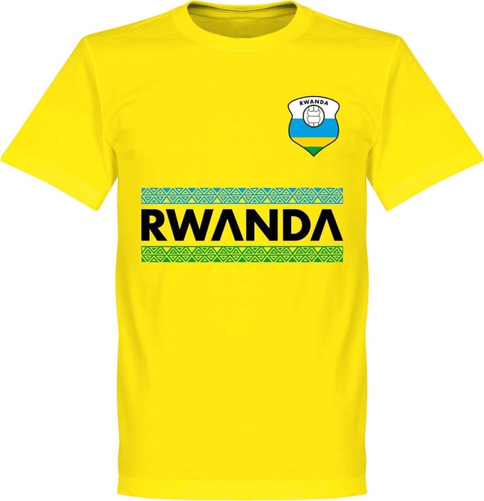 Rwanda Team T-shirt - Geel - L