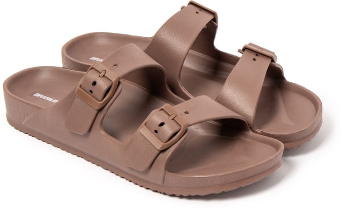 BRASILERAS Slippers Heren-bruin -42