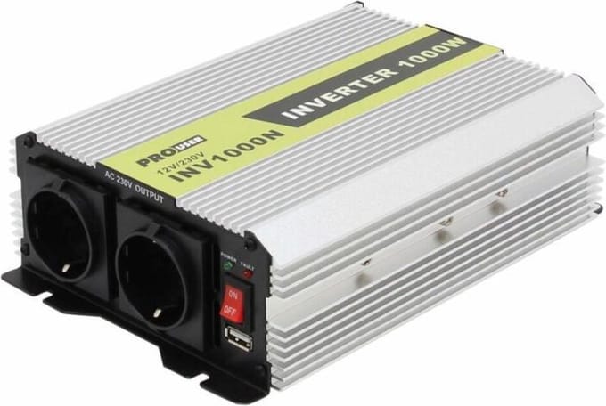 Pro-User DC-AC Omvormer INV1000N