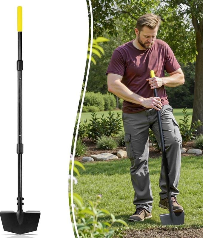 Hand Edger - Gras trimmer - Tuinranden Slijpen - Ergonomische Handgreep - 134 cm Lengte