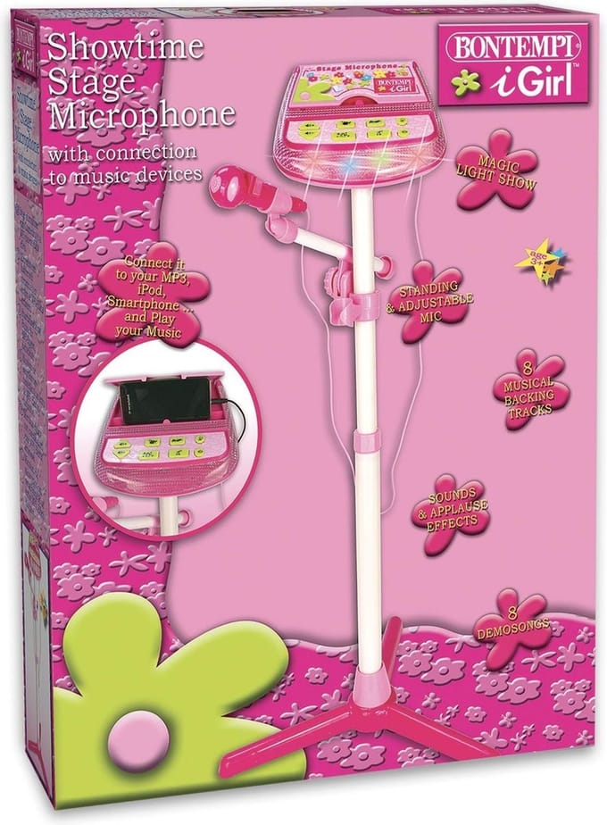 Bontempi Spa iGirl Stage Microfoon - Speelgoedmicrofoon