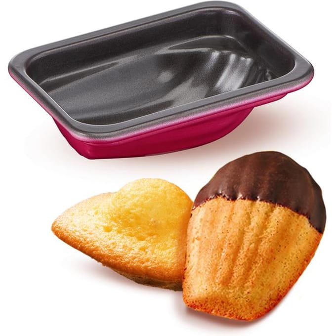 Tefal Creabake set van 3 madeleine vormen