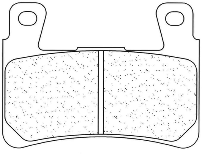 Cl Brakes 2711c59 Gesinterde Remblokken Zilver