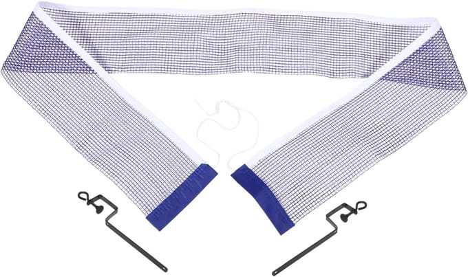 Tafeltennisnet - Pingpong Net - Indoor Training - Snelle Installatie - 21.8cm Lengte - Multicolor