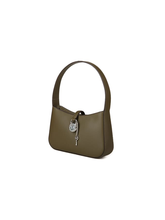 Michael Kors Groene Leren Handtas