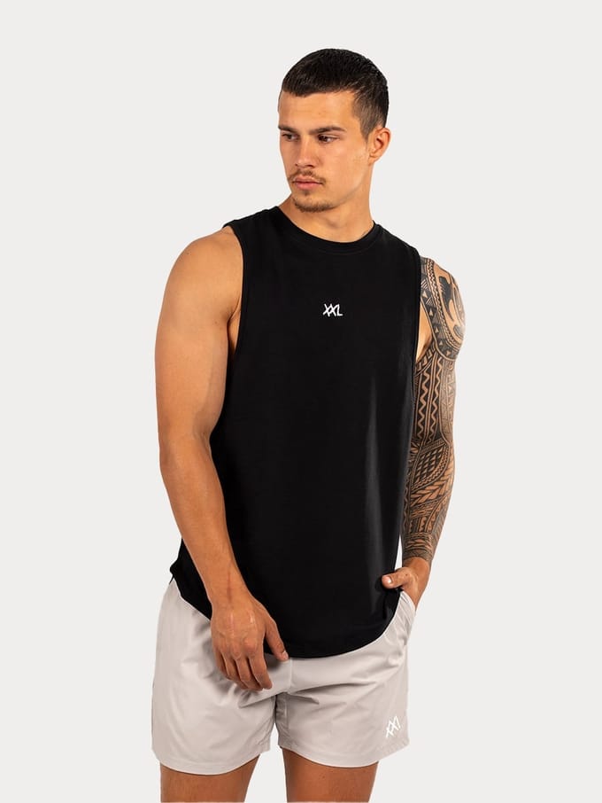 XXL Sportswear Qualifier Tank Top - Black Zwart S