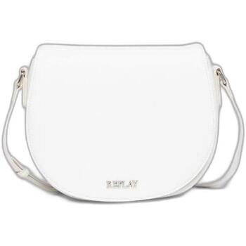 REPLAY Schoudertas Crossbody Bag Optical White Wit