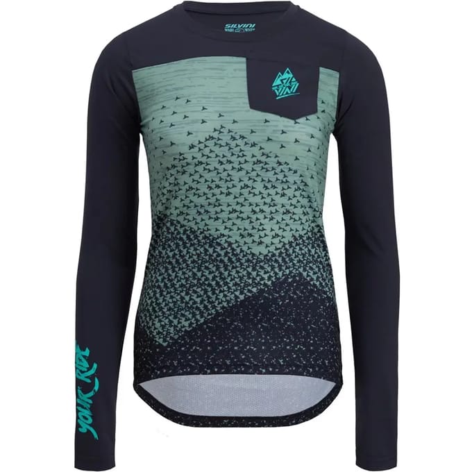 Silvini Wd2036 Ella Langarm Enduro Trui Oranje,Blauw 3XL
