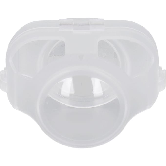 Protection d'objectif Capuchon de protection en PC Protecteur d'objectif pour caméra panoramique Insta 360 X3 white