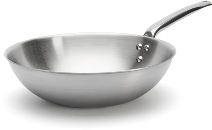 De Buyer Alchimy Wokpan - RVS - Ø 32cm - PFAS-vrij