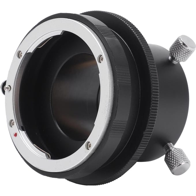 Macro Lens Adapter voor Nikon F Lensvatting naar 1.25in Oculair Telescoop Camera Adapter black
