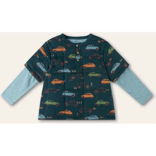 Oilily Theodoor T-Shirt- maat92/2T Deep Teal