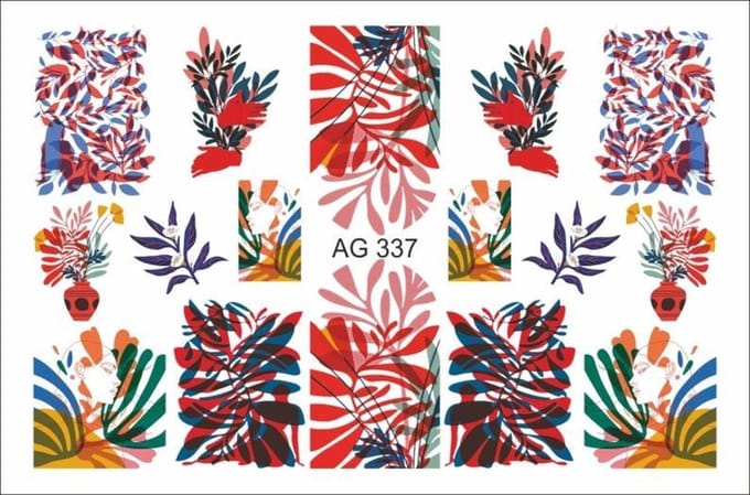 Korneliya Airbrush Waterdecal AG 337