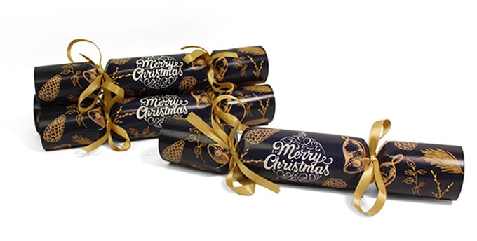 Christmas Cracker blauw - 1 stuk