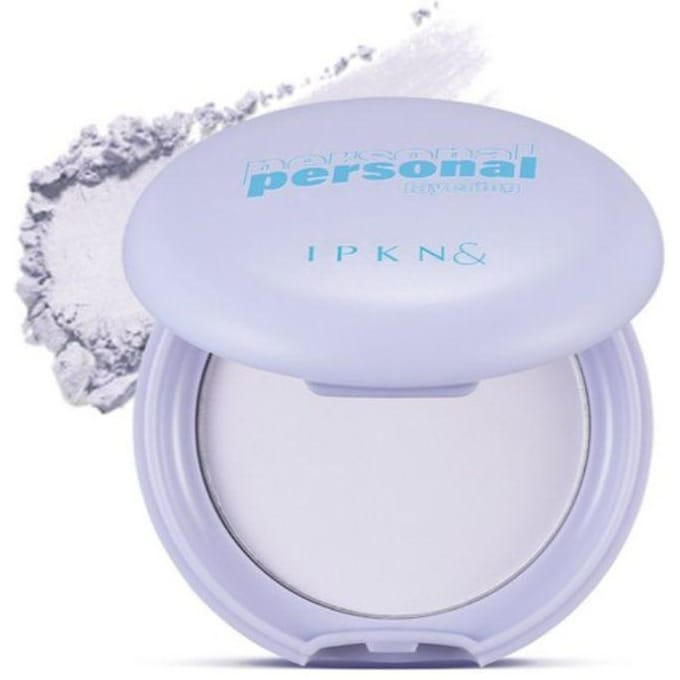 IPKN Personal Tone Correcting Blur Pact Lavendel – Verhelderend Poriën Blur Tone-Up Poeder Pact 5,5g white